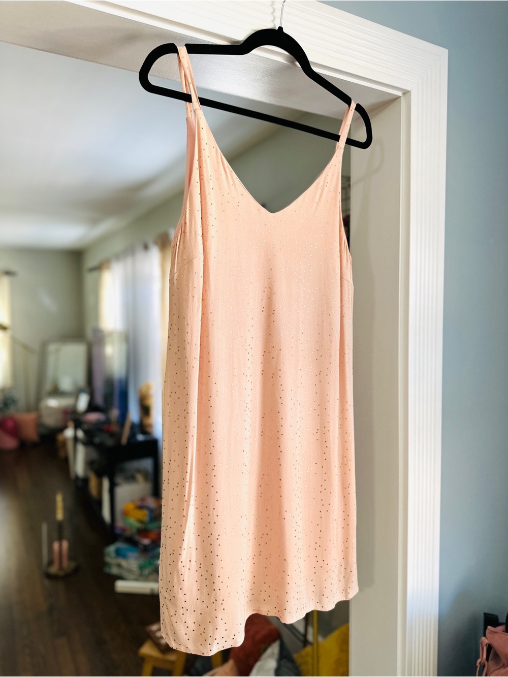 Light Pink Gold Dress | Cocktail, Wedding, or Holiday Party✨